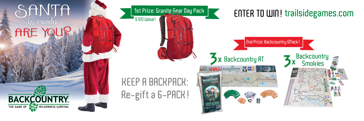 Day pack giveaway Trailside Games